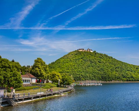 Edersee mit Strandbad