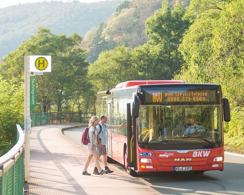 Bus am Edersee